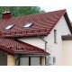Металлочерепица Квинта плюс 3D RAL3011 Satin-0,5