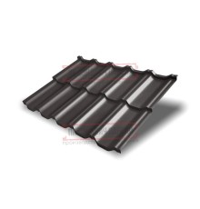 Металлочерепица модульная Квинта Uno 3D RR32 PurLite Мatt-0,5