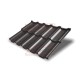 Металлочерепица модульная Квинта Uno 3D RR32 Quarzit PRO Matt-0,5