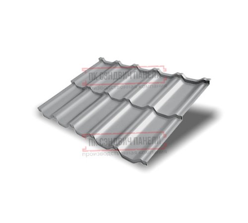 Металлочерепица модульная Квинта Uno 3D RAL7004 Satin-0,5 Металлочерепица модульная Квинта Uno 3D RAL7004 Satin-0,5