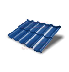 Металлочерепица модульная Квинта Uno 3D RAL5005 Satin-0,5