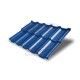 Металлочерепица модульная Квинта Uno 3D RAL5005 Satin-0,5