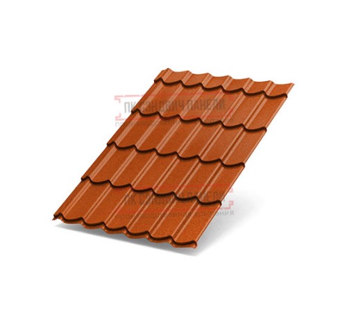 Металлочерепица Макси Copper/Copper AGNETA-20-0.5 Металлочерепица Макси Copper/Copper AGNETA-20-0.5