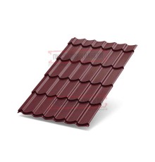 Металлочерепица Макси RAL3005 Viking E-0.5