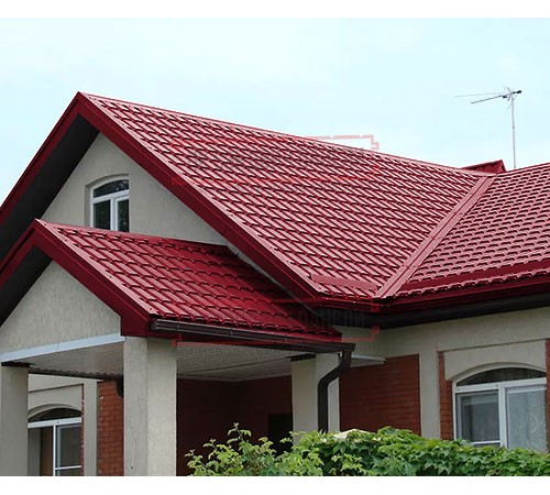 Металлочерепица Монкатта RAL3003 Полиэстер-0,45