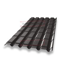 Металлочерепица Квадро профи RR32 Drap-0,45