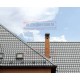 Металлочерепица Ламонтерра RAL9006 Norman-0.5