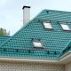 Металлочерепица Супермонтеррей RAL5021 Полиэстер-0.45