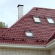 Металлочерепица Супермонтеррей RAL3005 Norman-0.5