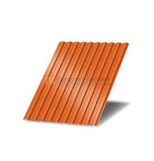 Профнастил МП10 окрашенный с нестандартной шириной 1 м толщина 0,6