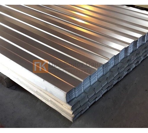 Профнастил МП10 оцинкованный с нестандартной шириной 0,5 м толщина 0,5