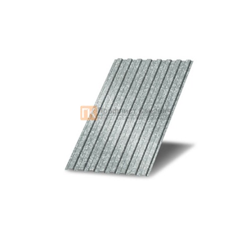 Профнастил МП10 оцинкованный с нестандартной шириной 0,8 м толщина 0,65