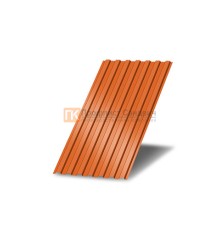 Профнастил МП10 окрашенный с нестандартной шириной 0,7 м толщина 0,6