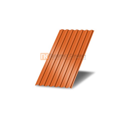 Профнастил МП10 окрашенный с нестандартной шириной 0,7 м толщина 0,6