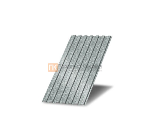 Профнастил МП10 оцинкованный с нестандартной шириной 0,7 м толщина 0,5