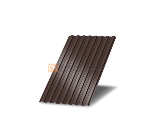 Профнастил МП10 окрашенный с нестандартной шириной 0,8 м толщина 0,35