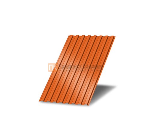 Профнастил МП10 окрашенный с нестандартной шириной 0,8 м толщина 0,6