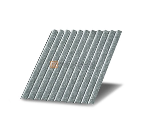 Профнастил МП18 оцинкованный с нестандартной шириной 1 м толщина 0,35