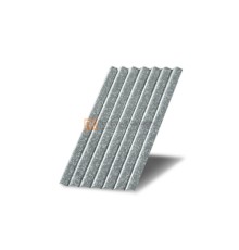 Профнастил МП18 оцинкованный с нестандартной шириной 0,6 м толщина 0,55