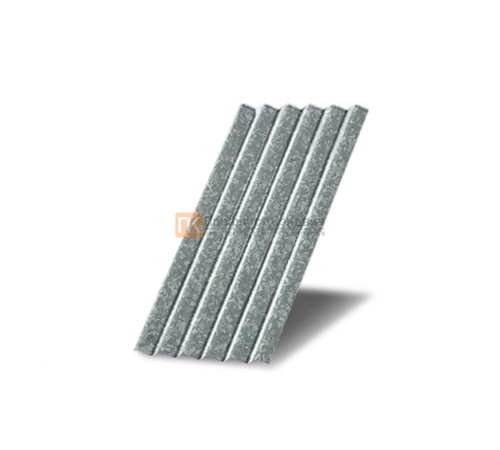 Профнастил МП18 оцинкованный с нестандартной шириной 0,5 м толщина 0,45