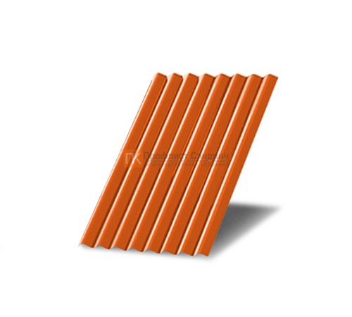 Профнастил МП18 окрашенный с нестандартной шириной 0,7 м толщина 0,45