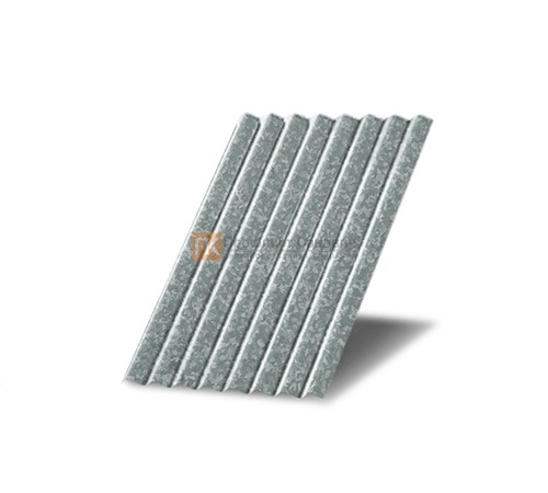 Профнастил МП18 оцинкованный с нестандартной шириной 0,7 м толщина 0,35