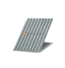 Профнастил МП18 оцинкованный с нестандартной шириной 0,8 м толщина 0,65