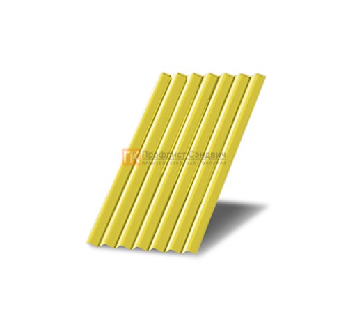 Профнастил МП18 окрашенный с нестандартной шириной 0,6 м толщина 0,4