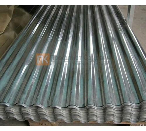 Профнастил МП18 оцинкованный с нестандартной шириной 0,7 м толщина 0,6