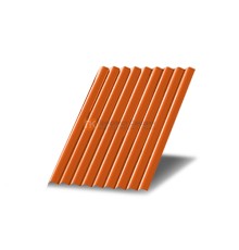 Профнастил МП18 окрашенный с нестандартной шириной 0,8 м толщина 0,45