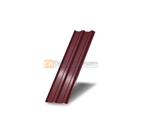 Профнастил МП20 окрашенный с нестандартной шириной 0,3 м толщина 0,5