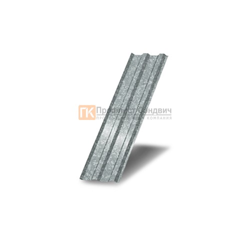 Профнастил МП20 оцинкованный с нестандартной шириной 0,3 м толщина 0,4