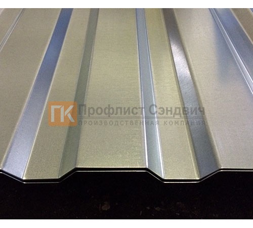 Профнастил МП20 оцинкованный с нестандартной шириной 0,4 м толщина 0,6