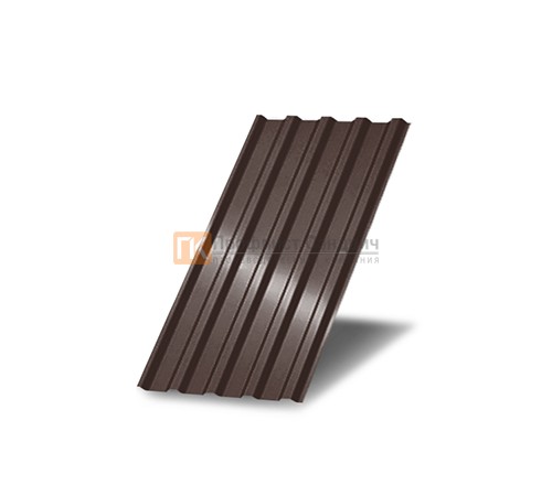 Профнастил МП20 окрашенный с нестандартной шириной 0,6 м толщина 0,7