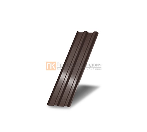 Профнастил МП20 окрашенный с нестандартной шириной 0,3 м толщина 0,7