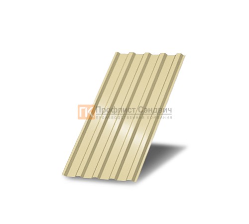 Профнастил МП20 окрашенный с нестандартной шириной 0,6 м толщина 0,35