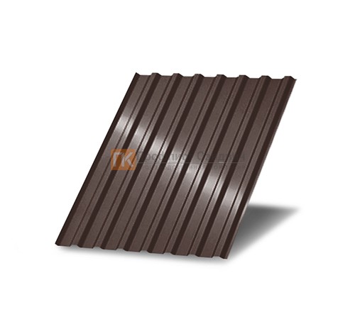 Профнастил МП20 окрашенный с нестандартной шириной 1 м толщина 0,7