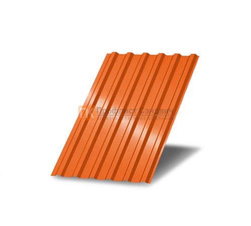 Профнастил МП20 окрашенный с нестандартной шириной 0,8 м толщина 0,45