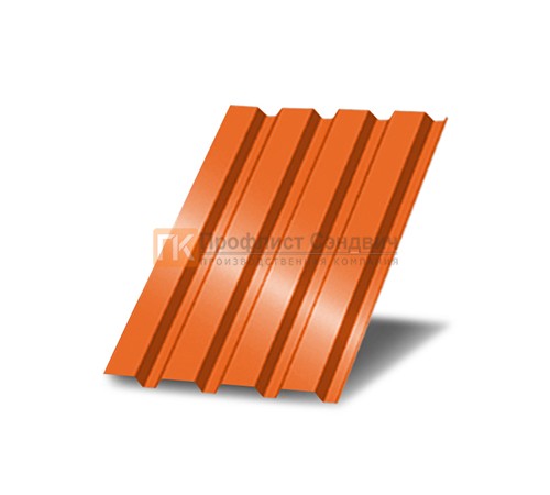 Профнастил МП35 окрашенный с нестандартной шириной 0,8 м толщина 0,6