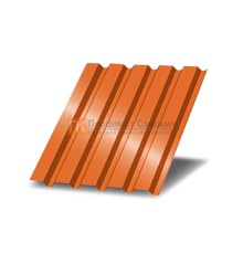 Профнастил МП35 окрашенный с нестандартной шириной 1 м толщина 0,6