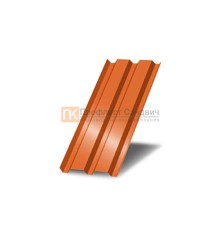 Профнастил МП35 окрашенный с нестандартной шириной 0,5 м толщина 0,6