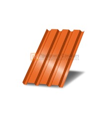 Профнастил МП35 окрашенный с нестандартной шириной 0,7 м толщина 0,6