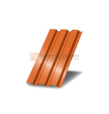 Профнастил МП35 окрашенный с нестандартной шириной 0,6 м толщина 0,6