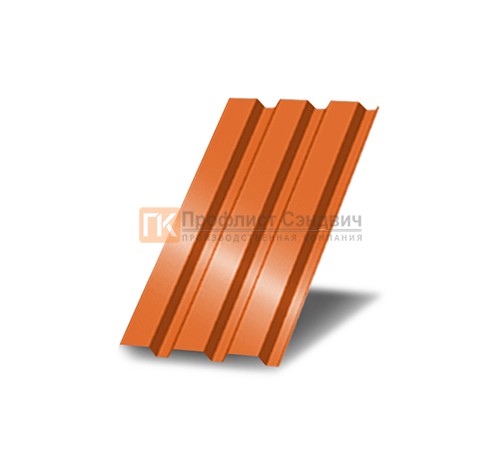 Профнастил МП35 окрашенный с нестандартной шириной 0,6 м толщина 0,6