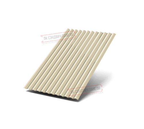 Профилированный лист МП18х1100 Norman RAL-1015-0.5 Профилированный лист МП18х1100 Norman RAL-1015-0.5