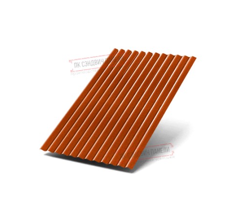 Профилированный лист МП18х1100 AGNETA-CopperCopper-0.5 Профилированный лист МП18х1100 AGNETA-CopperCopper-0.5