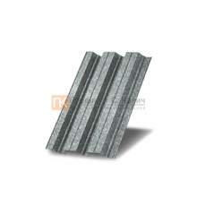 Профнастил Н75 оцинкованный с нестандартной шириной 0,5 м толщина 0,6