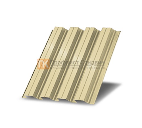 Профнастил Н75 окрашенный с нестандартной шириной 0,8 м толщина 0,35