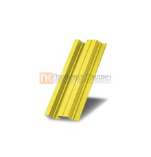 Профнастил Н75 окрашенный с нестандартной шириной 0,3 м толщина 0,4