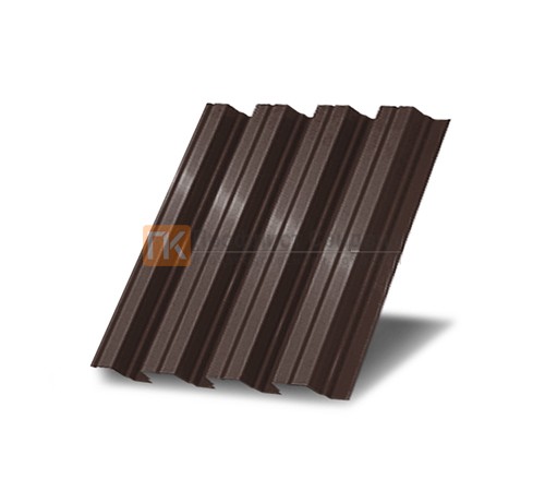 Профнастил Н75 окрашенный с нестандартной шириной 0,7 м толщина 0,7